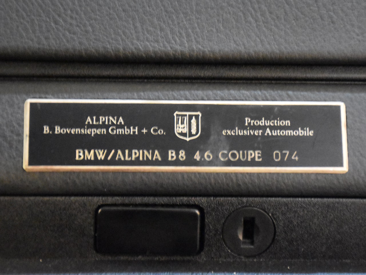 BMWアルピナ　B8